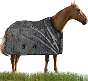 Horse Blankets for Real Horses Winter - Lightweight Animal Sheet,Warm Horse Winter Blanket Adjustable Breathable Horse Turnout Blanket for Cold Weather