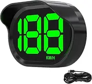 BYYOUIV GPS Car HUD Digital Speedometer with LED Display - Universal Head Up Display for Cars, Trucks, SUVs, Golf Carts - Plug & Play