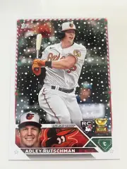 ADLEY RUTCHMAN Lot x11 2023 Topps Holiday Baseball #H50 RC