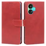 Wallet Folio Cover for Realme GT Neo5 SE 5G Calf Texture PU Leather Foldable Stand Phone Flip Case