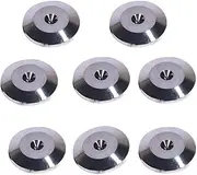 8X 25 x 5mm Speaker Spikes Pads Mats, Isolation Feet Stand Audio Pad for Amplifier, Black