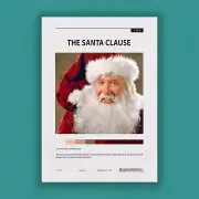 The Santa Clause 1994 Original Movie Poster - Classic Holiday Christmas Comedy