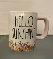 Rae Dunn Floral HELLO SUNSHINE Mug