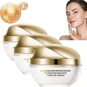 Ownawant Cream Makeup Concealer, Ownawant Moisturizing Brightening Concealer Smooth Tone-Up Cream, Corrector Iluminador Hidratante Crema Tónica, All Skin Types (3pcs)