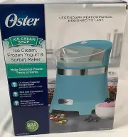 NEW Oster Ice Cream Shop™ Ice Cream Frozen Yogurt Sorbet Maker 1.5 Quart