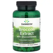 Swanson, Broccoli Extract with Glucosinolates, 120 Vegan Capsules (600 mg per Capsule)