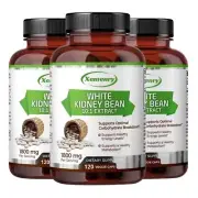 White Kidney Bean Extract - Fat & Carb Blocker Weight Loss Appetite Suppressant