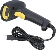 1D 2D USB Wired Handheld Barcode Scanner Fast Scanning Barcode Reader for Retail Store, Wide Compatibility