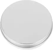 LOORGVEL 100ml Aluminum Travel Containers Seamless Lids Leakproof Jars for Cosmetics