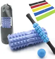 9 IN 1 Foam Roller Yoga Rollers for Muscle Massage Foam Roller with Muscle Rolle