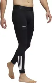 Adidas Men's Medium Hockey Compression Baselayer Pant GQ9502 $80