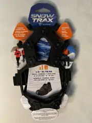 SNOW TRAX by YAKTRAX Size L - XL (Mens US 8-12 & Womens 9.5+) Ice Snow Grips-B17