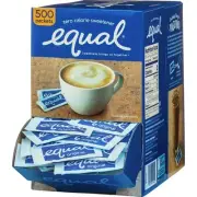 EQUAL Zero Calorie Sweetener Sugar Substitute Packets Gluten Free 500 Ct 3 Pack
