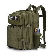 Tactical Military Backpack for Man, 45L Waterproof Army 45l-307-military Green