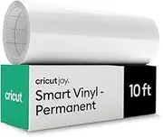 Cricut Smart Permanent Vinyl for Joy Machine, White (5.5in x 10ft roll) - Matless Cutting for Long cuts