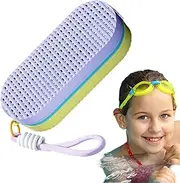 Moreeulsi Swim Goggles Case - Silicone Protective Carrying Case - Portable Storage Organizer, Swimming Accessories For Children Adults