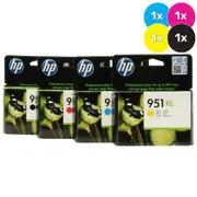 HP 950XL, 951XL Ink Cartridge Value Pack - Includes: [1 x Black, Cyan, Magenta, Yellow]