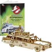 IncrediBuilds Ghostbusters: Ectomobile Book and 3D Wood Model Figure Kit -