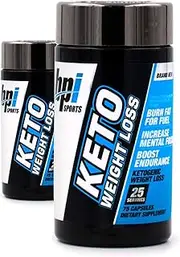 BPI Sports Keto Weight Loss Ketogenic Supplement, 75 Capsules (Pack of 2)
