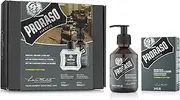 Proraso Beard Care Kit for Men | Beard Wash & Beard Oil with Sandalwood to Tame, Cleanse & Detangle Full, Thick and Coarse Beards | Cypress and Vetyver