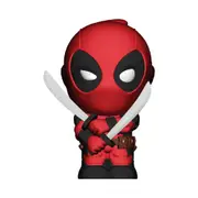 Marvel Comics Deadpool PVC Figural Coin/Piggy Bank 8in Action Figure Red