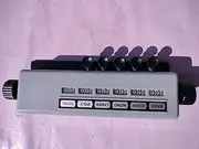 Blood Cell Counter 5 Keys Use All Microscope - Silver