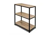 3 Tier Display Bookshelf Shelf Book Rack Bookcase Storage Organizer Storage