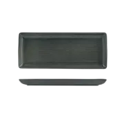 12x Share Ribbed Platter 335x 140mm Forest Zuma Artisan Servingware Appetiser