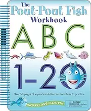The Pout-Pout Fish: Wipe Clean Workbook Abc, 1-20: Over 50 Pages of Wipe-Clean Letters and Numbers to Practice