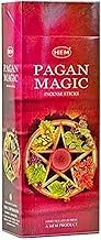 Pagan Magic - Box of Six 20 Stick Tubes 120 Sticks Total - HEM Incense