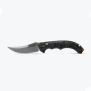 NEW Benchmade Mini Bedlam. Carbon Fibre Scimitar Folding Knife Folding Knives