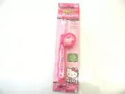 New Firefly Hello Kitty Toothbrush w/Suction Cup Base & Cap