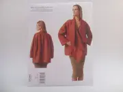 Vogue 1346 V1346, Donna Karan Jacket Pattern, Misses' Size (XS-M) or (L-XXL)