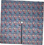 Tablecloth Hole Heavy Vinyl Waterproof Camping Cloths Covers with Table Cloth Zippers Party Table Cover Table Ornament for Party Kitchen Table Runner Colorful Fabric