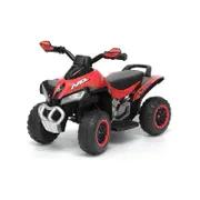 Lenoxx Quad Ride-on Electronic 4 Wheel Atv (red) For Children - Up To 3km/h