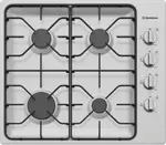 Westinghouse 60cm Gas Cooktop - Stainless Steel - Enamel Trivets