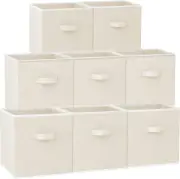 Storage Cubes - 11 Inch Heavy Duty Fabric Storage Bins for Shelves Closet Cube O