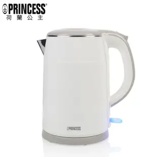 【PRINCESS 荷蘭公主】236070 1.5L防燙快煮壺｜304不鏽鋼雙層防燙｜電茶壺｜電水壺｜安全斷電