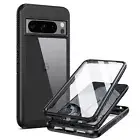 For Google Pixel 8 Pro Full Case Shockproof Phone Cover with Screen Protector