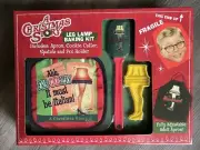A Christmas Story Leg Lamp Baking Kit w Apron Cookie Cutter Pot Holder Set New