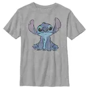 Stitch I Don't Do Mornings Stitch Distressed T-Shirt