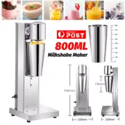 280W Milkshake Maker Electric Milkshake Mixer Frothing Machine Stainless Steel