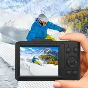 HD 4K 48MP Point Shoot Camera Anti-Shake Small Travel Camera for Kids Boys Girls