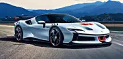 1:18 BBR FERRARI SF90 XX STRADALE BIANCO ARTICO METALLIC WHITE No MR D&G 261/320