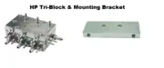 Automatic HP Tri-Block - DCI #4421 flow control handpiece adjustment & Bracket