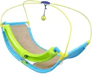 Yardwe Hanging Cat Bed Bell Pet Hammock Cat Cage Swing Bed Cushion for Indoor