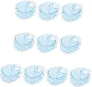 Beatifufu 10pcs Clear Baby Shower Candy Boxes Party Favors Box Small Favor Containers For Birthday Treats Cute Candy Packaging Box Party Sweets Boxes