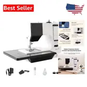 Sewing Made Easy: Maxmarrt Mini Overlock with Extension & 8-layer Capability