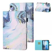 Card Holder Patterned Leather Stand Tablet Casing for Lenovo Tab M10 TB-X605F/X505F