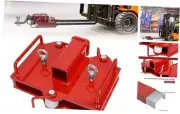 2'' Forklift Trailer Hitch Receiver for Dual Pallet Forks, 6500lbs Towing
